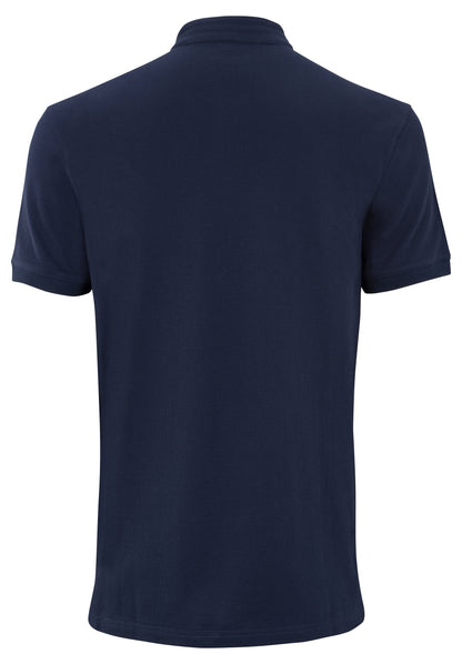 POLO PIQUÉ MARINE HOMME