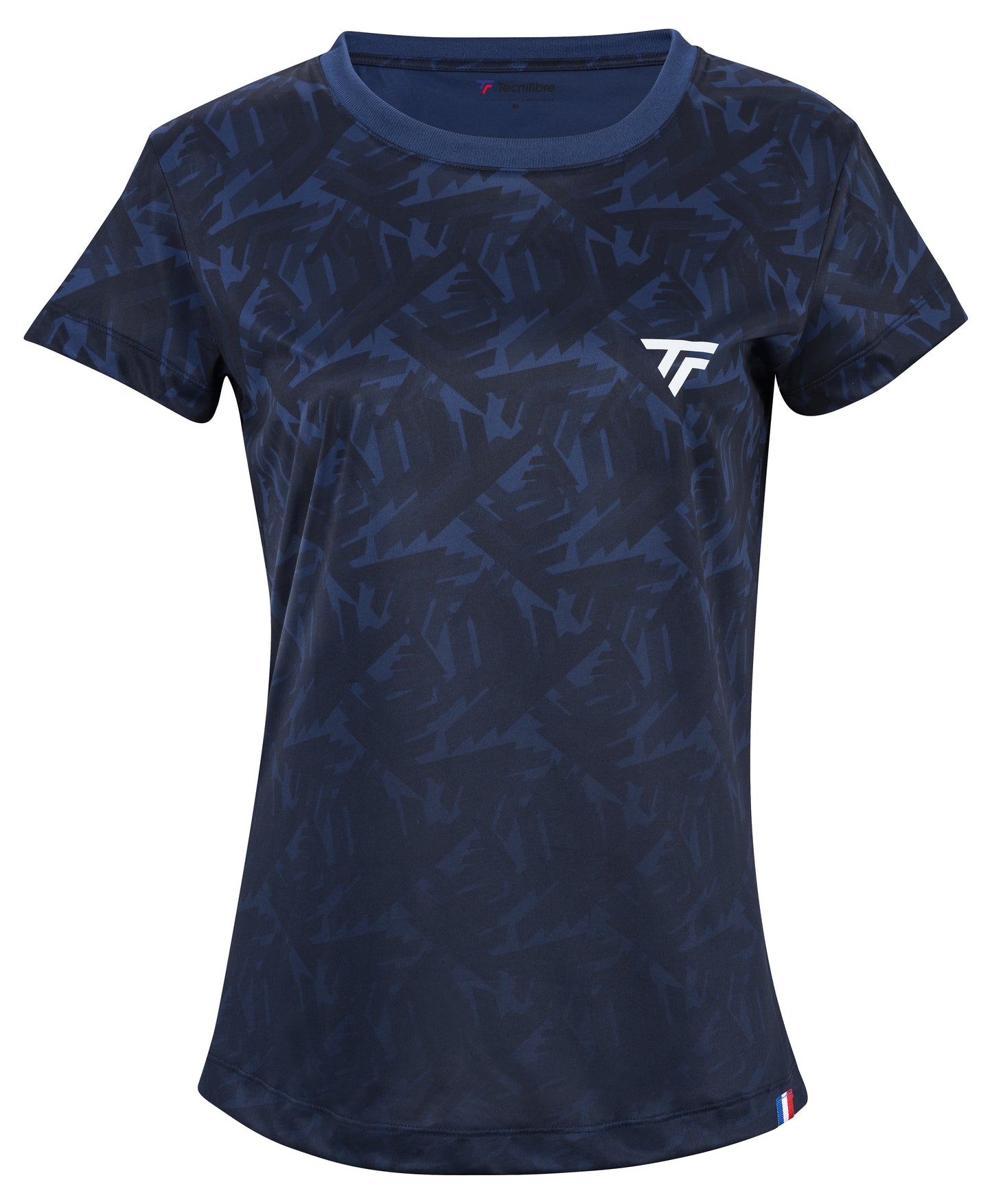 X-LOOP TEE-SHIRT MARINE FEMME