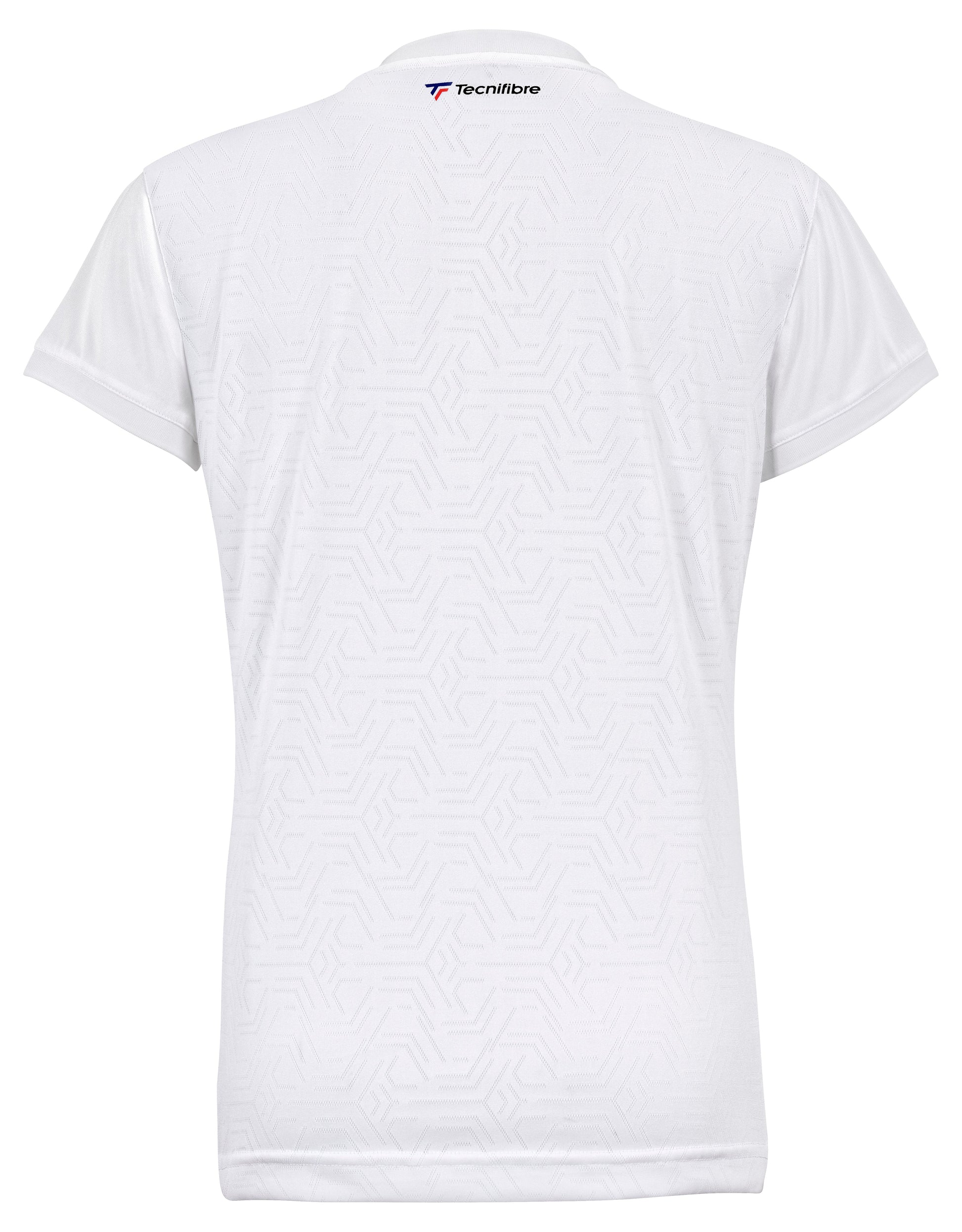 TEAM MESH POLO WHITE FEMME