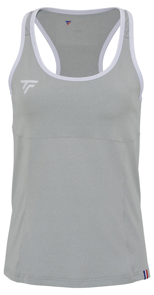 TEAM TANK-TOP SILVER FEMME