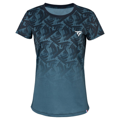 TEE SHIRT X-LOOP TEAL FEMME