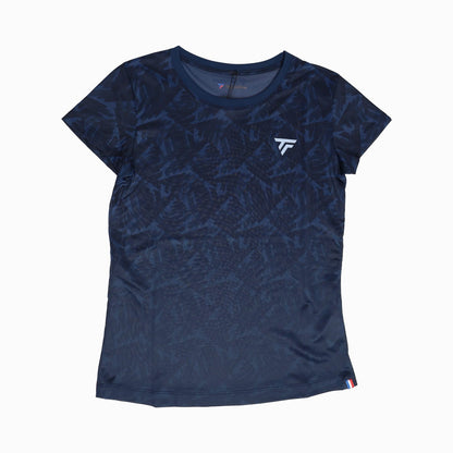 X-LOOP TEE-SHIRT MARINE FEMME