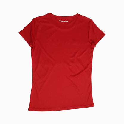 TEAM TECH TEE CARDINAL FEMME