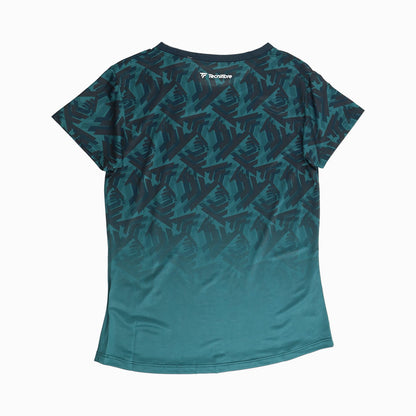 TEE-SHIRT X-LOOP TEAL FEMME