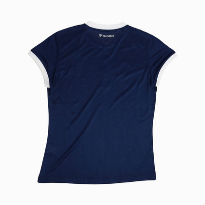 TEAM MESH POLO MARINE FEMME