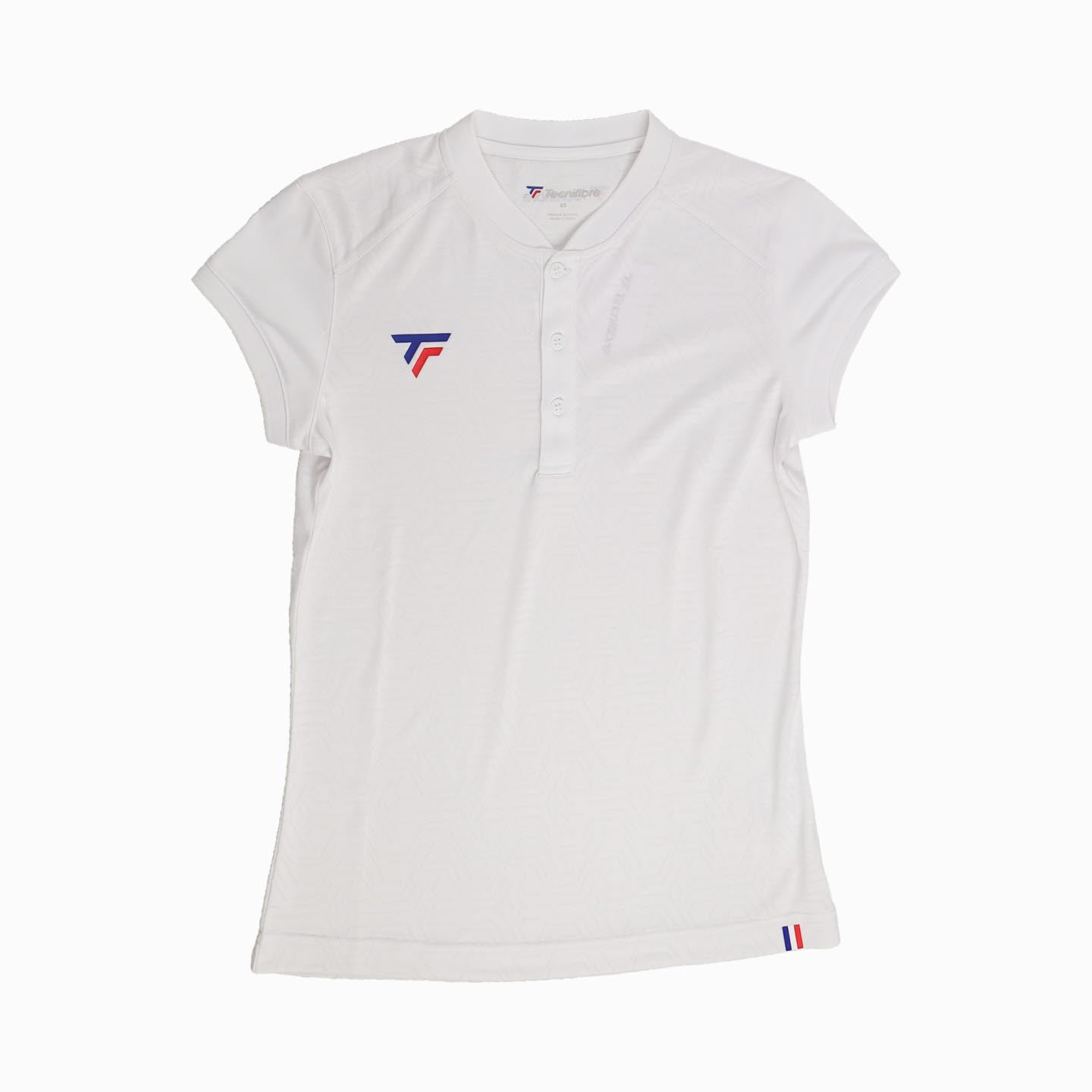 WOMEN'S TEAM MESH POLO WHITE