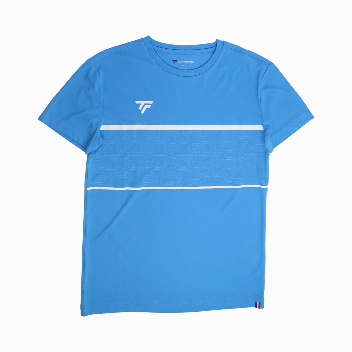 TEAM TECH TEE AZUR HOMME